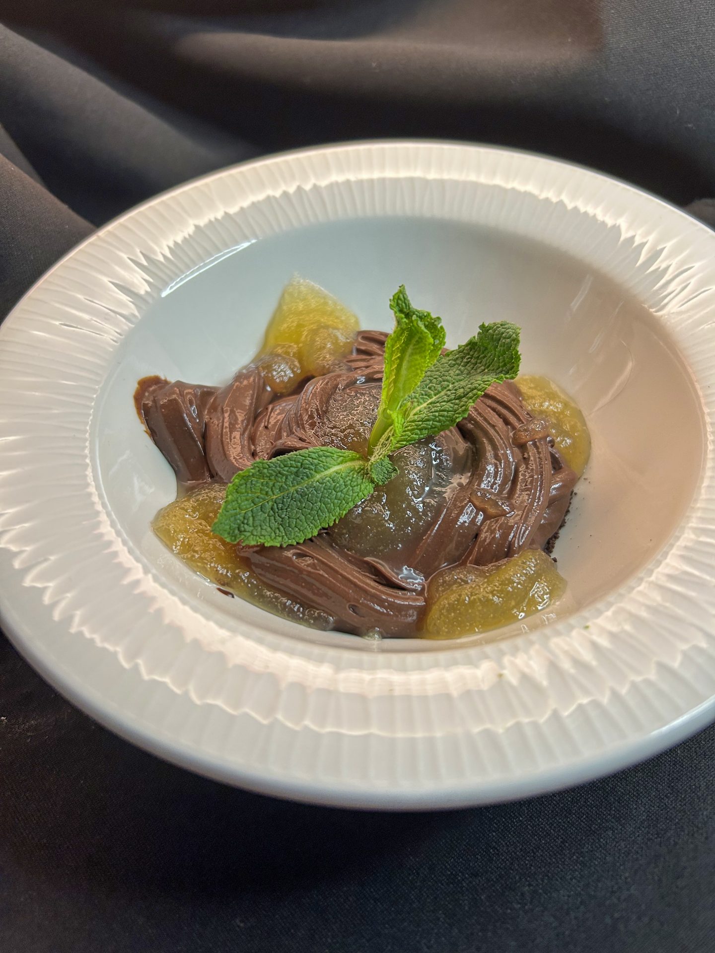 cremoso de chocolate